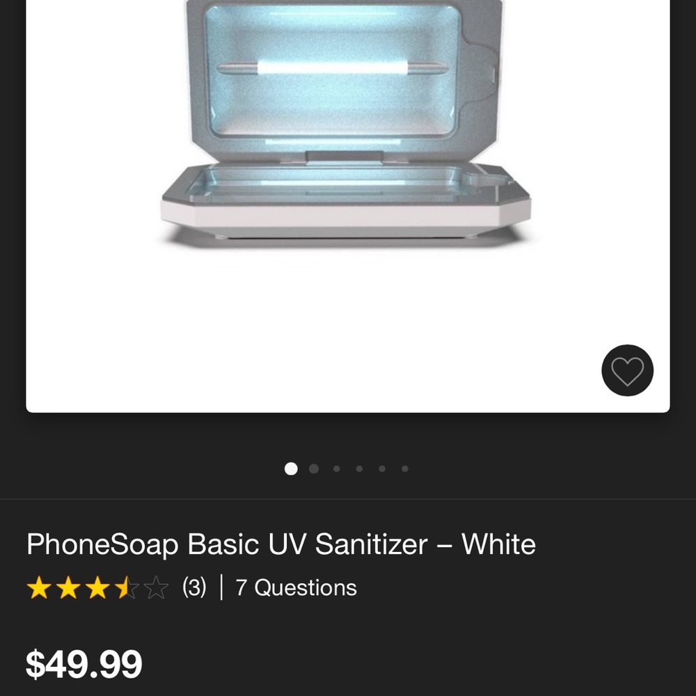 Phonesoap 3-UV sanitizer and charger - Picture 7 of 9
